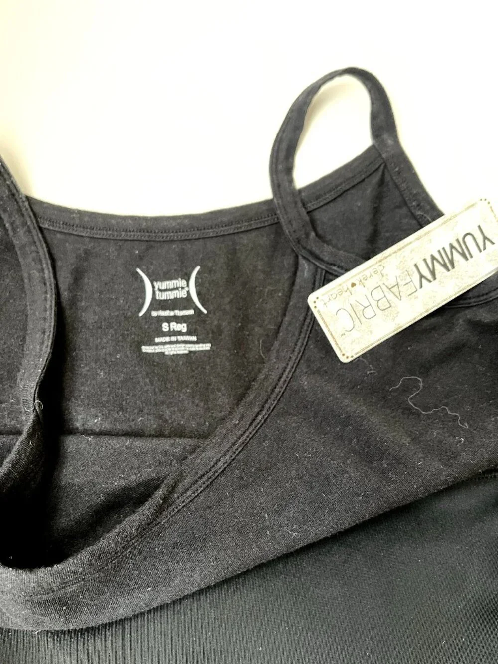 NWT YUMMIE TUMMIE Briana Original Long Black Tank Shapewear S